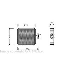 радиатор за парно AVA QUALITY COOLING VW6196 