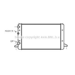 воден радиатор AVA QUALITY COOLING VWA2121 