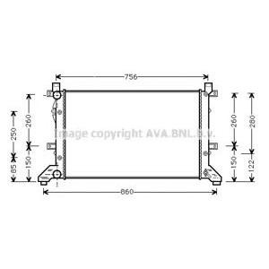 воден радиатор AVA QUALITY COOLING VWA2155 