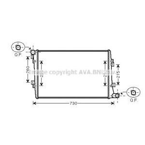 воден радиатор AVA QUALITY COOLING VWA2255 