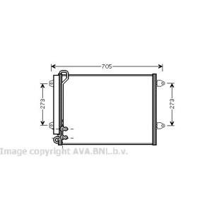 радиатор за климатик AVA QUALITY COOLING VWA5225 