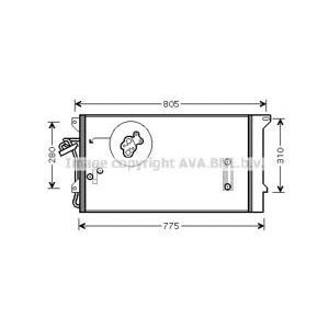 радиатор за климатик AVA QUALITY COOLING VWA5244 