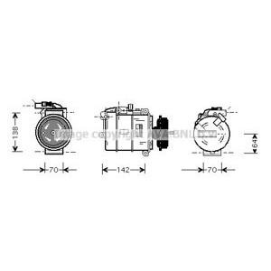 компресор за климатик AVA QUALITY COOLING VWAK087