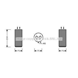 изсушител за климатик AVA QUALITY COOLING VWD053