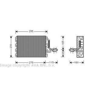 изпарител за климатик AVA QUALITY COOLING VWV168 