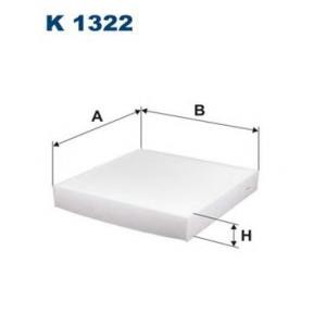 филтър, въздух за вътрешно пространство FILTRON K1322 