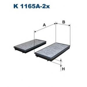 филтър купе FILTRON K1165A-2x
