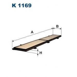 филтър купе FILTRON K1169 