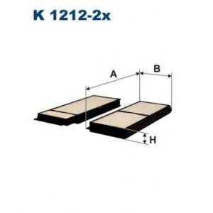 филтър купе FILTRON K1212-2x 