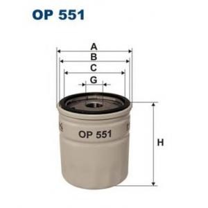маслен филтър FILTRON OP551