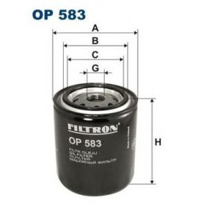 маслен филтър FILTRON OP583 