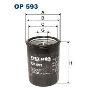 маслен филтър FILTRON OP593