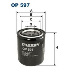 маслен филтър FILTRON OP597 
