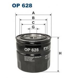 маслен филтър FILTRON OP628 