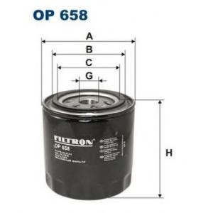 маслен филтър FILTRON OP658 