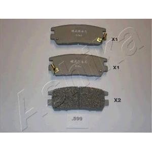 накладки ASHIKA 51-05-599