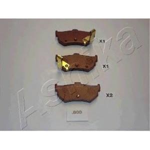 накладки ASHIKA 51-08-800