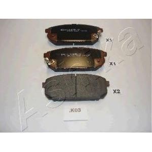 накладки ASHIKA 51-0K-K03