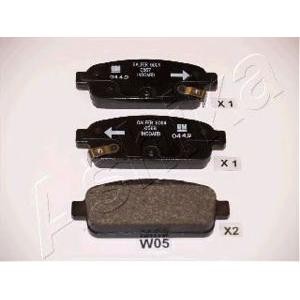 накладки ASHIKA 51-0W-W05