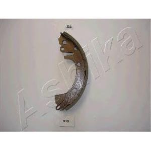 комплект спирачни челюсти ASHIKA 55-05-512