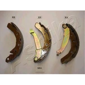 комплект спирачни челюсти ASHIKA 55-W0-001 