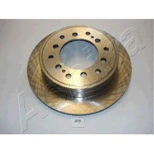 спирачен диск ASHIKA 61-02-209 