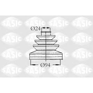 комплект маншон за каре SASIC 2873493
