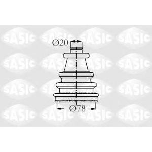 комплект маншон за каре SASIC 2873743