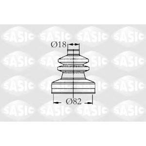 комплект маншон за каре SASIC 2873713 