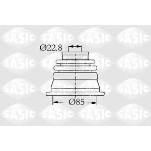 комплект маншон за каре SASIC 4003427 