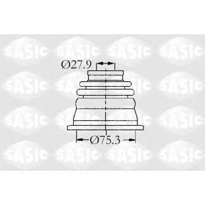 комплект маншон за каре SASIC 4003470