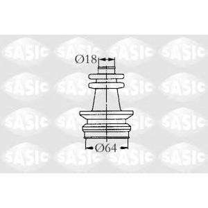 комплект маншон за каре SASIC 2873653