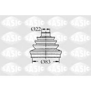 комплект маншон за каре SASIC 4003437 