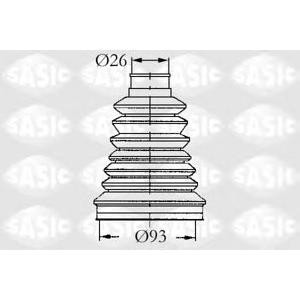 комплект маншон за каре SASIC 4003442 