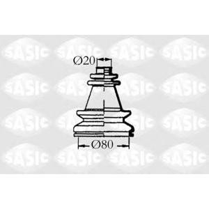 комплект маншон за каре SASIC 4003454