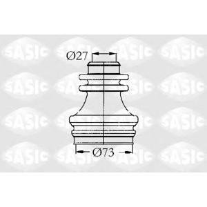 комплект маншон за каре SASIC 4003462