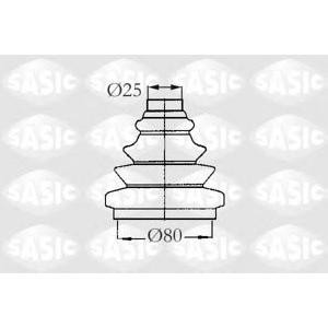 комплект маншон за каре SASIC 2933013