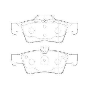 накладки DURON DBP221526