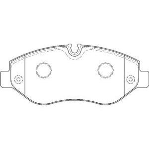 накладки DURON DBP221778