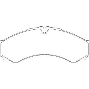 накладки DURON DBP231102 