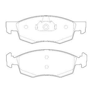 накладки DURON DBP231376 