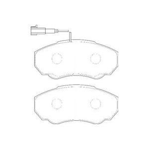 накладки DURON DBP231478 