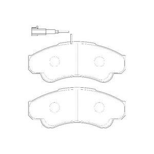 накладки DURON DBP231479 