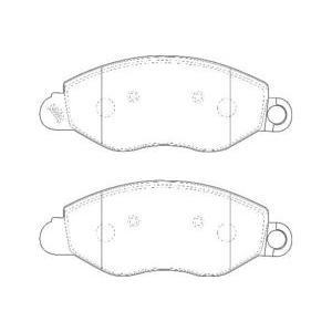 накладки DURON DBP241461 