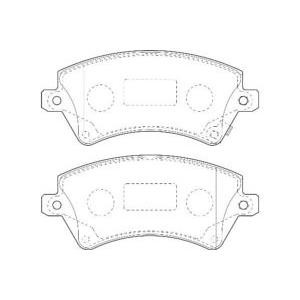 накладки DURON DBP371573 