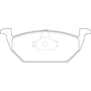 накладки DURON DBP391094
