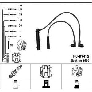 кабели за свещи - комплект запалителни кабели NGK 0890 