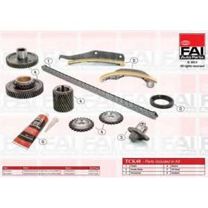 комплект ангренажна верига FAI AutoParts TCK40