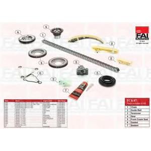 комплект ангренажна верига FAI AutoParts TCK47 
