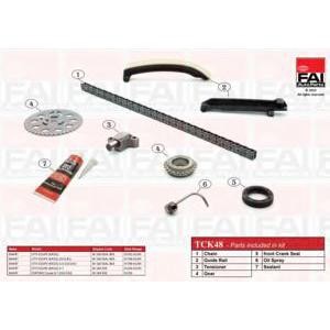 комплект ангренажна верига FAI AutoParts TCK48